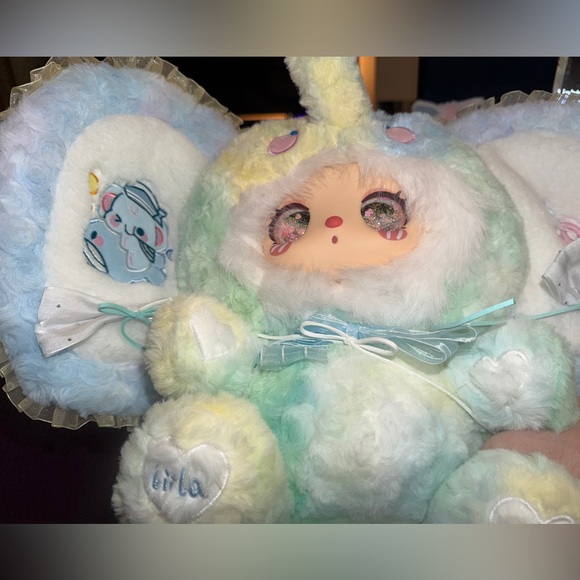 Accessories - LIILA 600% V3 MASQUERADE PARTY WITH MY GIRL SERIES green GLITTER ✨EYES ELEPHANT